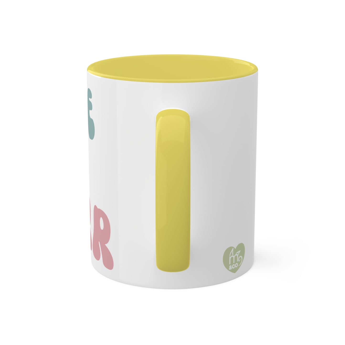 Live Love Purr Colorful Mugs, 11oz