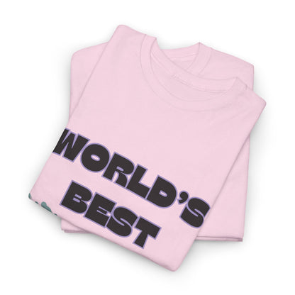 World's Best Fur Mom Unisex Heavy Cotton Tee