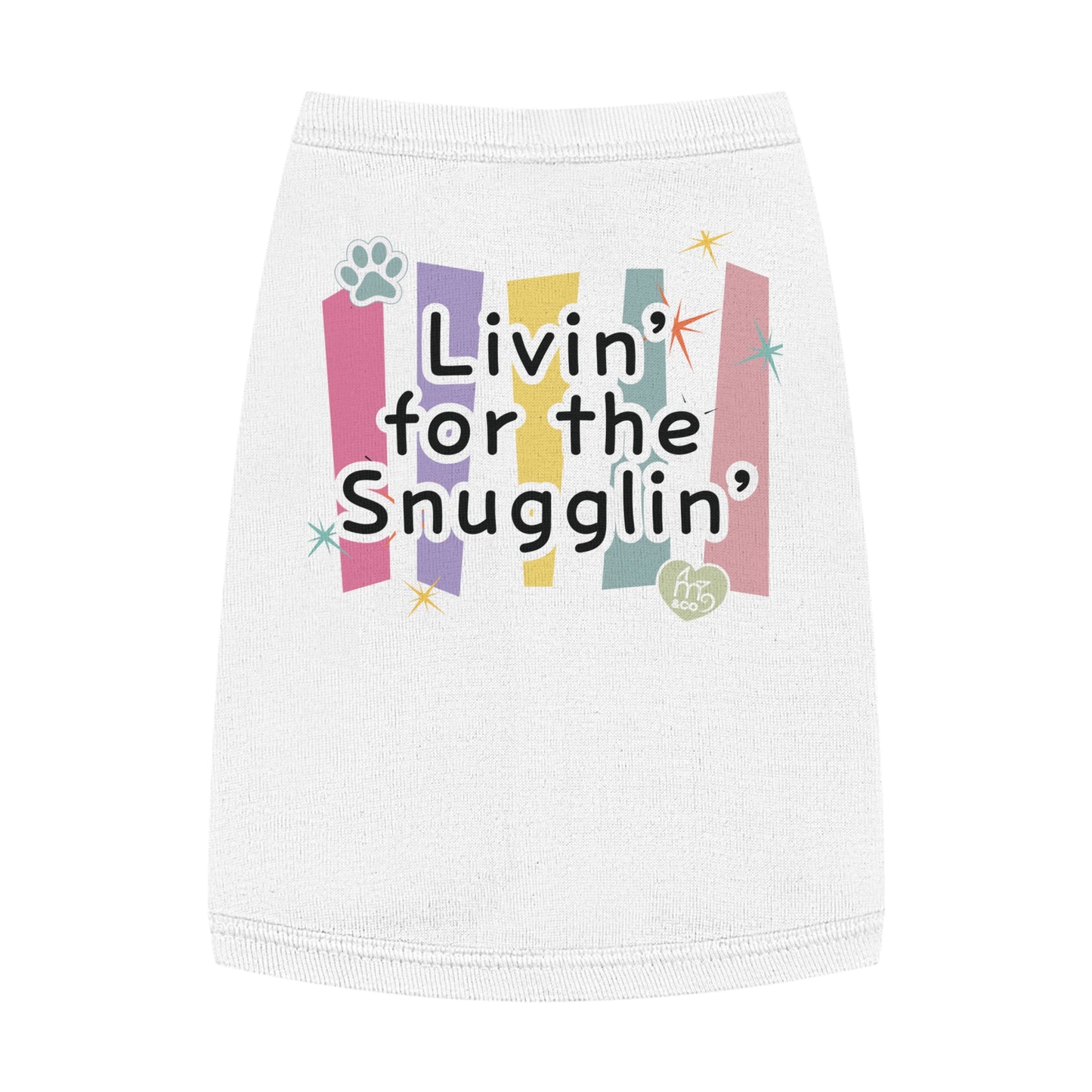 Livin' for the Snugglin' Pet Tank Top