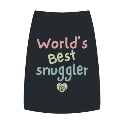 World's Best Snuggler Pet Tank Top