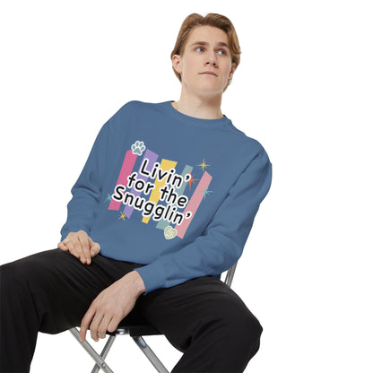 Livin' for the Snugglin' Unisex Premium Sweatshirt