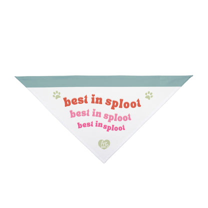 Best in Sploot Pet Bandana