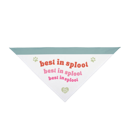 Best in Sploot Pet Bandana