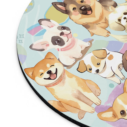 Adorable Dogs Pet Lover Mouse Pad