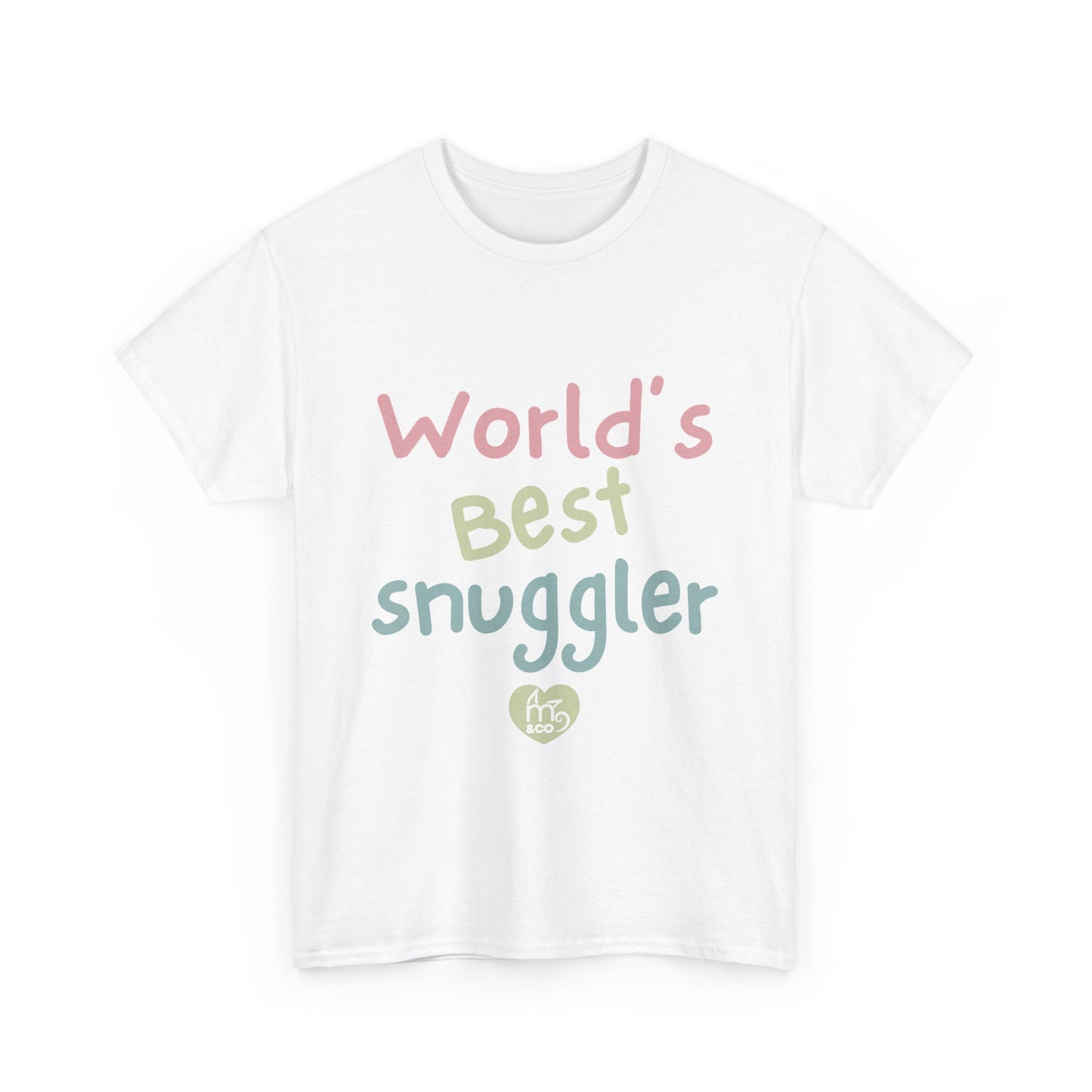 Word's Best Snuggler Unisex Heavy Cotton Tee