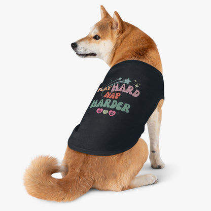 Play Hard Nap Harder Pet Tank Top