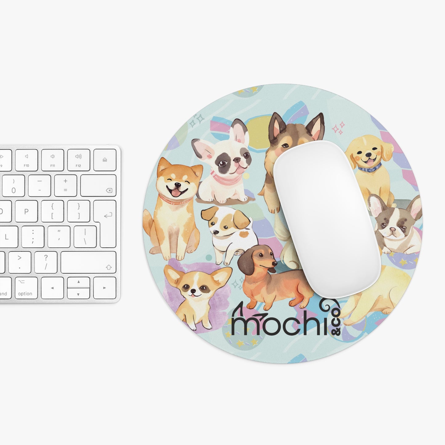 Adorable Dogs Pet Lover Mouse Pad