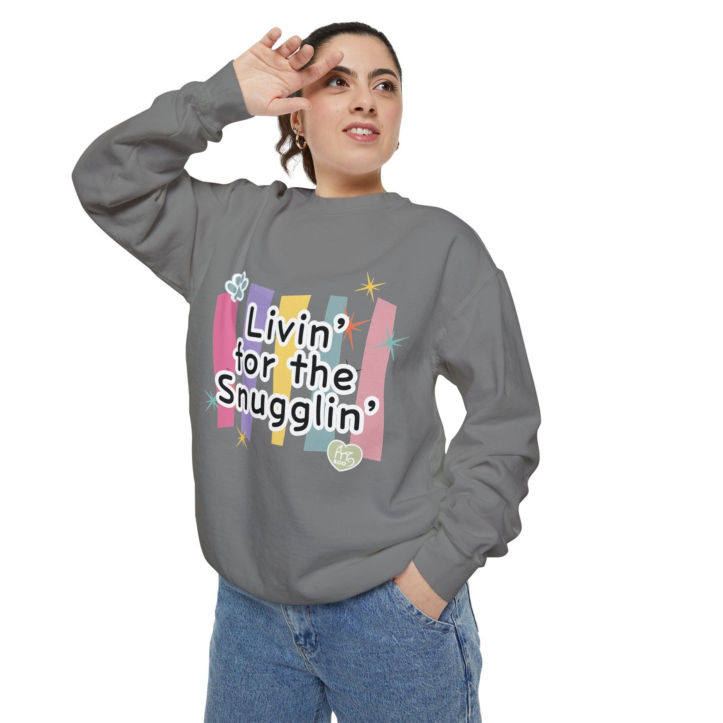 Livin' for the Snugglin' Unisex Premium Sweatshirt