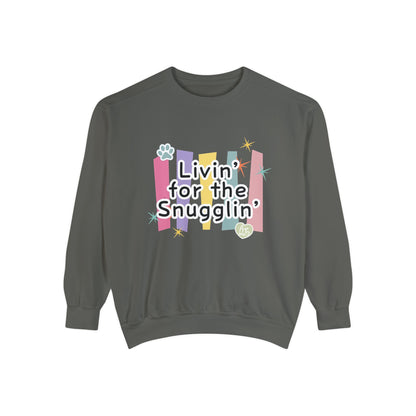 Livin' for the Snugglin' Unisex Premium Sweatshirt