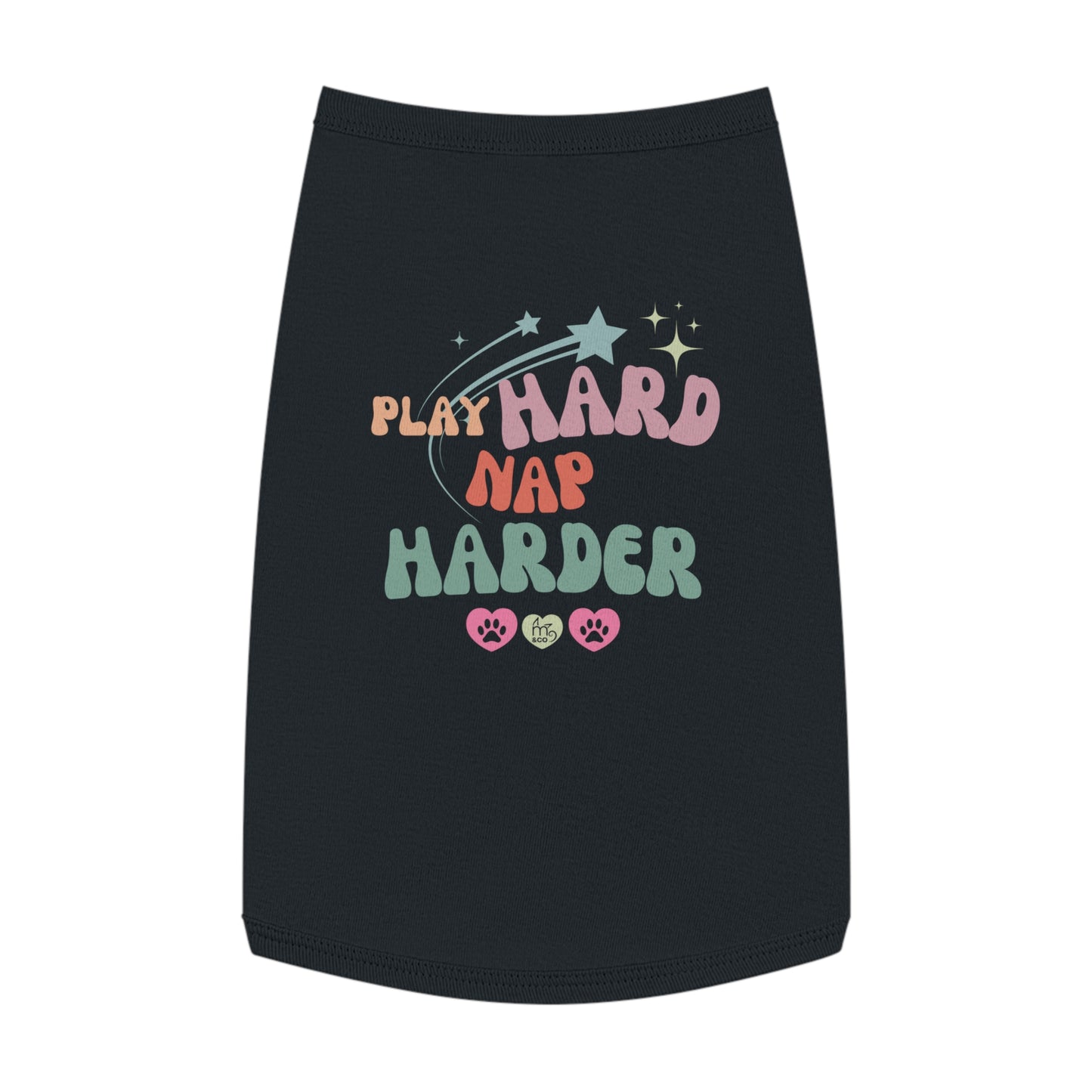 Play Hard Nap Harder Pet Tank Top