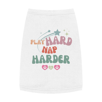 Play Hard Nap Harder Pet Tank Top