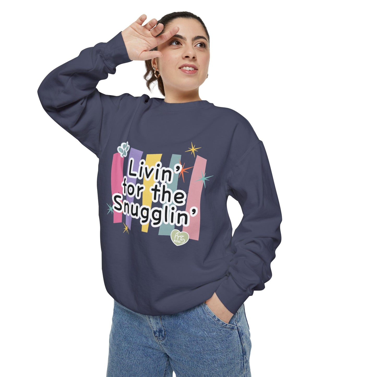 Livin' for the Snugglin' Unisex Premium Sweatshirt