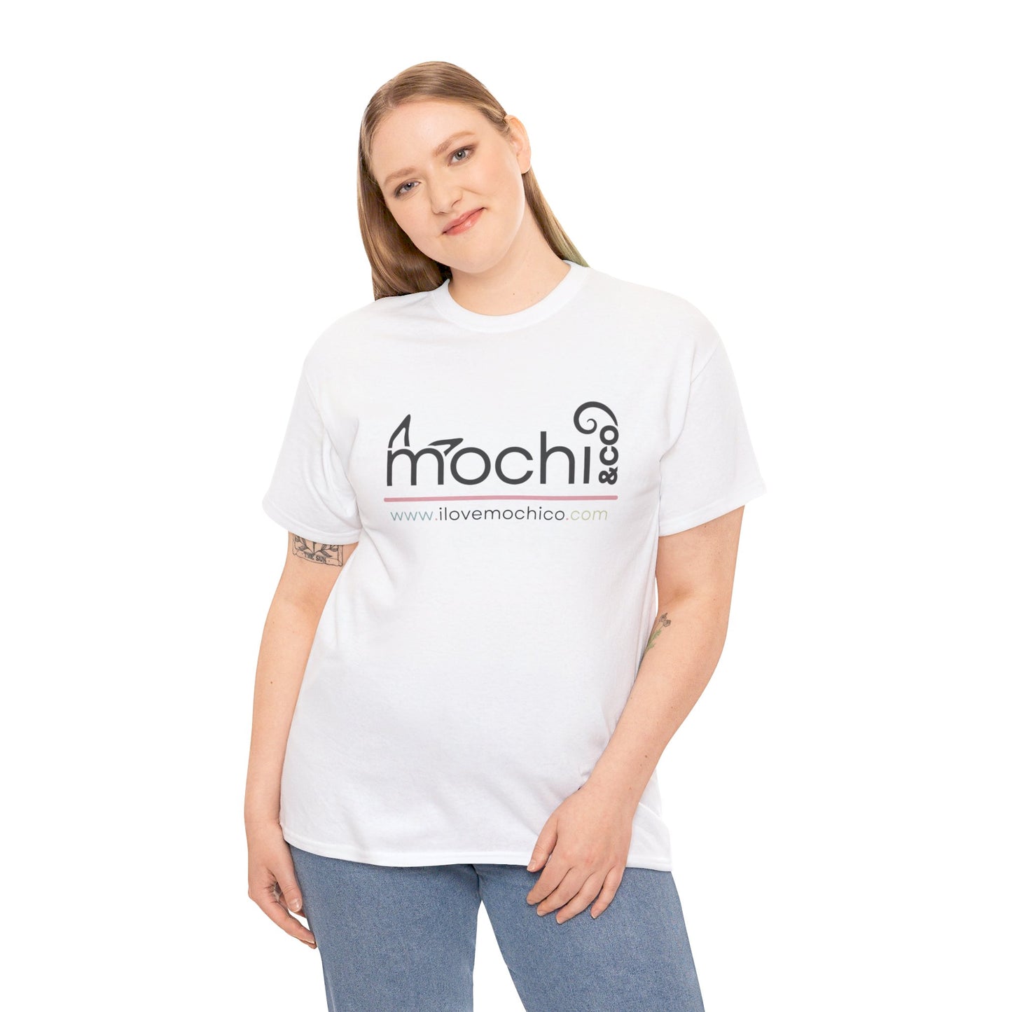 I Love Mochi & Co Unisex Heavy Cotton Tee