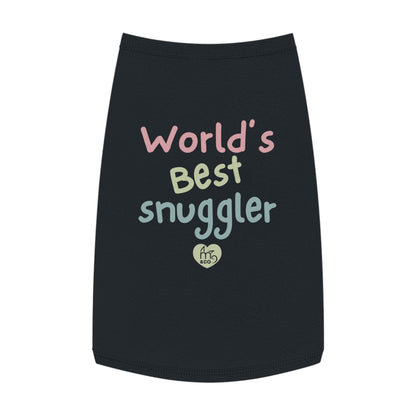 World's Best Snuggler Pet Tank Top