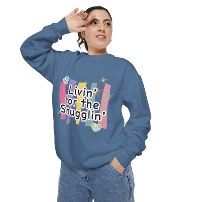 Livin' for the Snugglin' Unisex Premium Sweatshirt