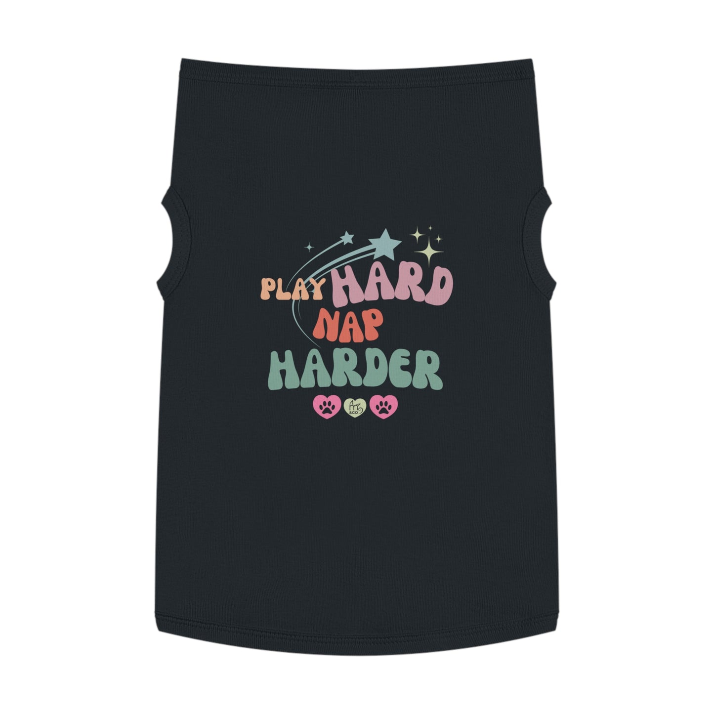 Play Hard Nap Harder Pet Tank Top