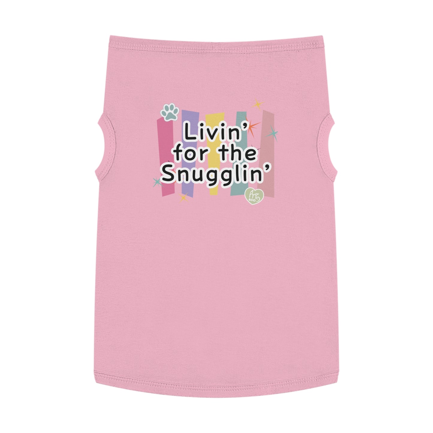 Livin' for the Snugglin' Pet Tank Top