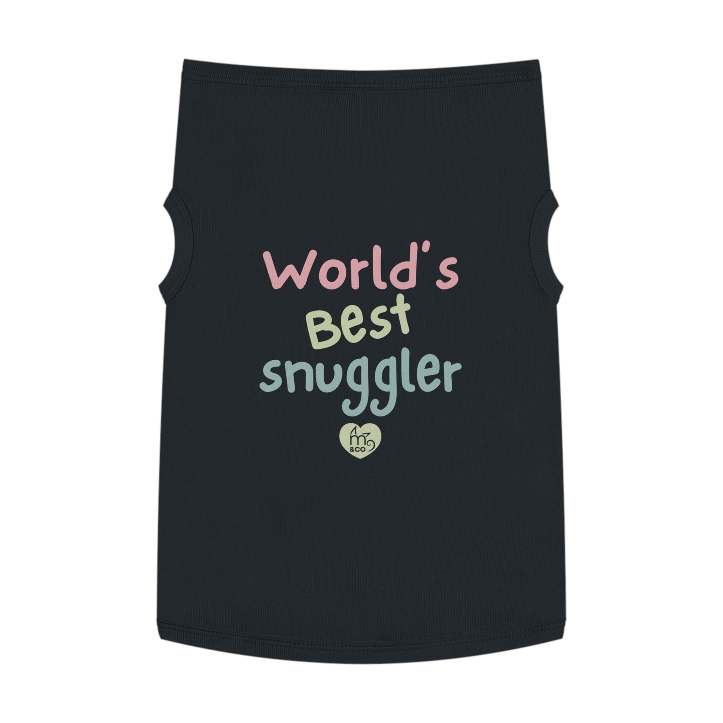 World's Best Snuggler Pet Tank Top