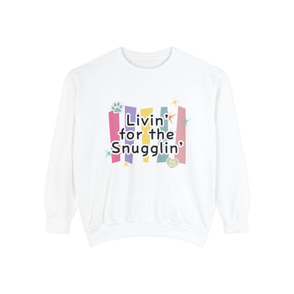 Livin' for the Snugglin' Unisex Premium Sweatshirt