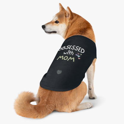 Obsessed with Mom Pet Tank Top - Black