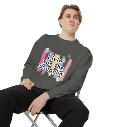 Livin' for the Snugglin' Unisex Premium Sweatshirt