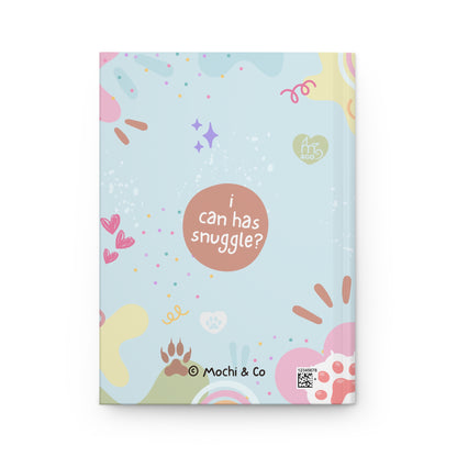 Chichi Catto I Can Has Snuggle Hardcover Journal Matte