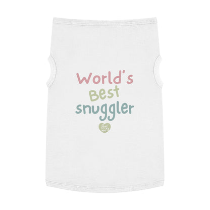 World's Best Snuggler Pet Tank Top