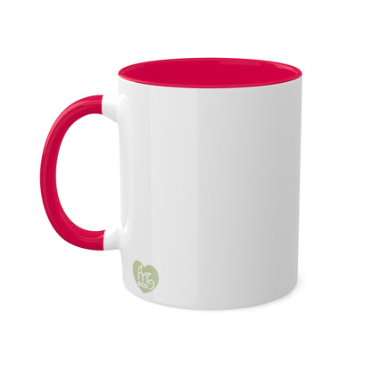 Live Love Bark Colorful Mugs, 11oz