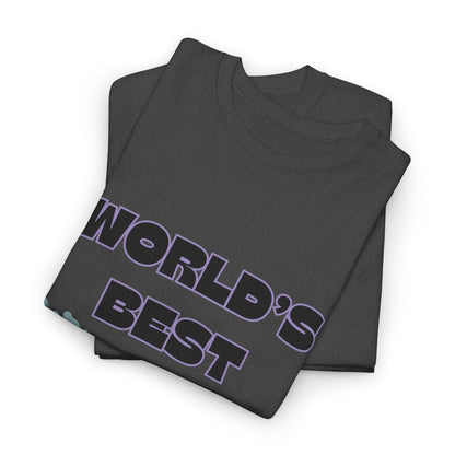 World's Best Fur Mom Unisex Heavy Cotton Tee