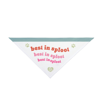 Best in Sploot Pet Bandana