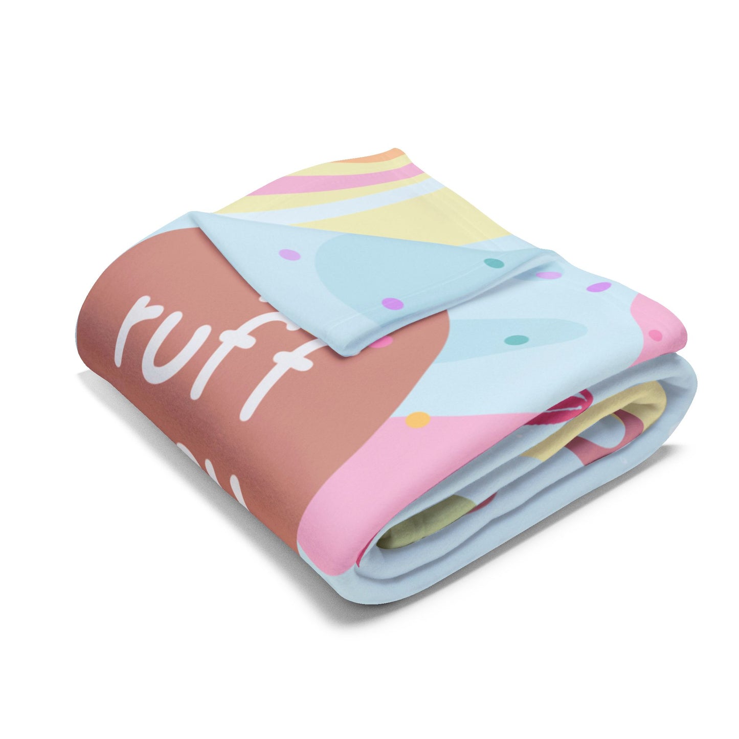 Personalized Adorable Doggo Arctic Fleece Blanket