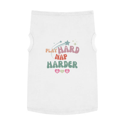 Play Hard Nap Harder Pet Tank Top