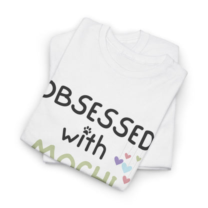 Obsessed with Furbaby Personalized Unisex Heavy Cotton Tee