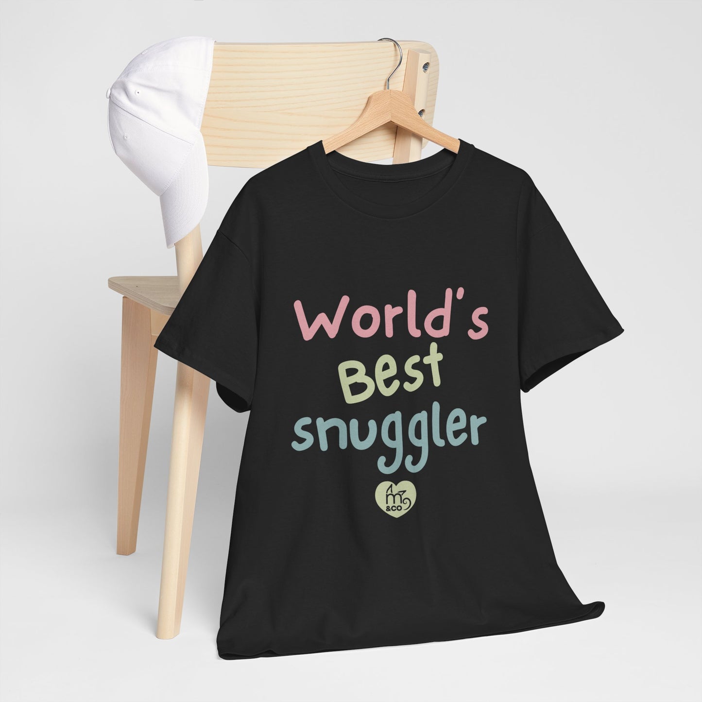 Word's Best Snuggler Unisex Heavy Cotton Tee