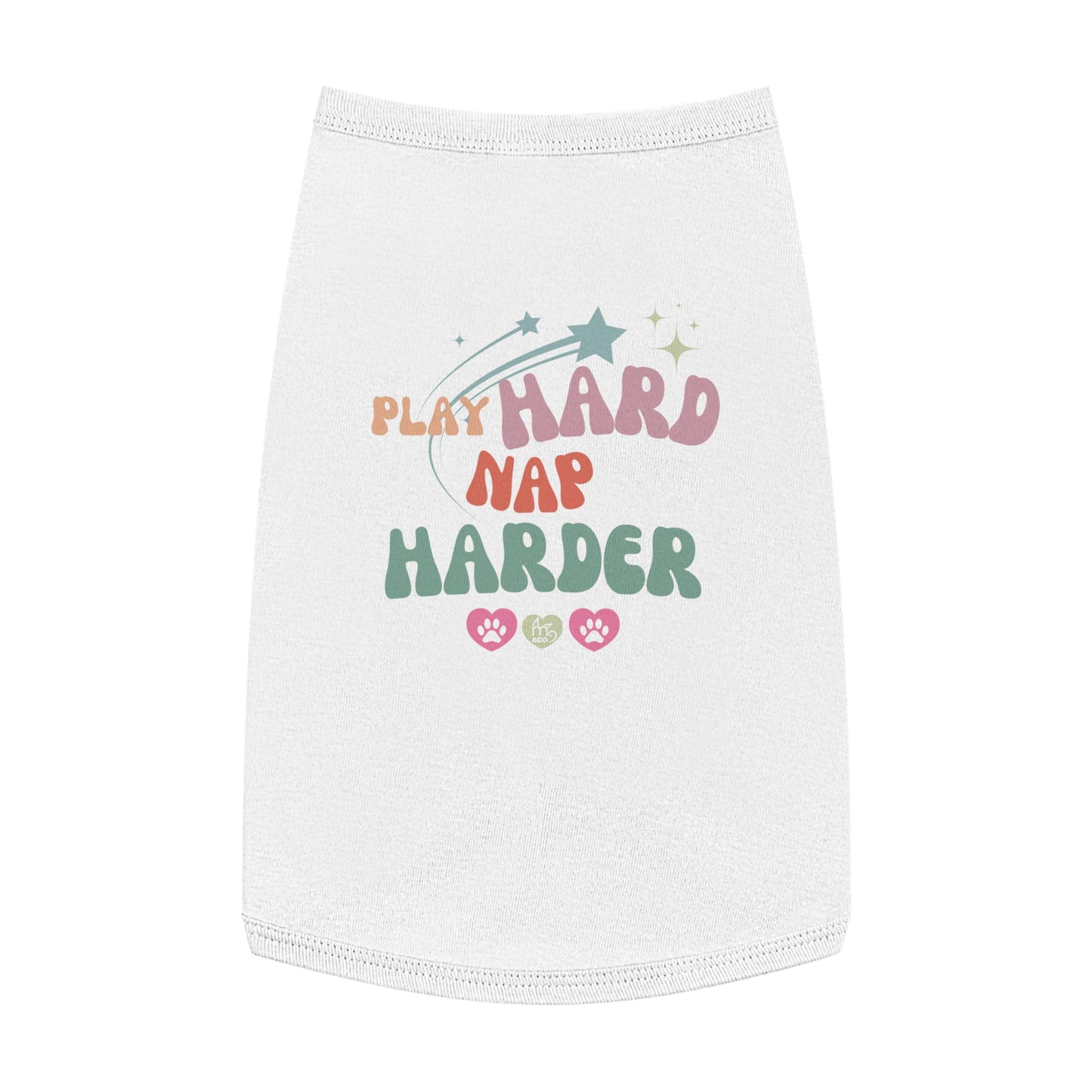 Play Hard Nap Harder Pet Tank Top