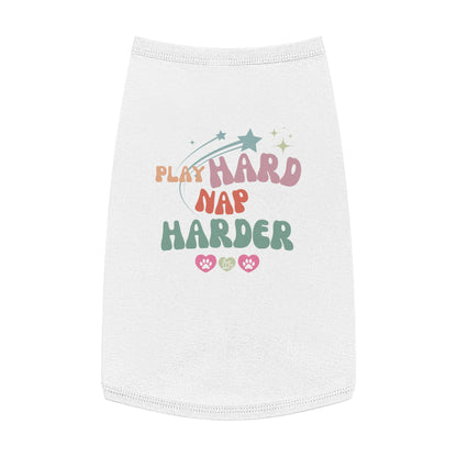 Play Hard Nap Harder Pet Tank Top