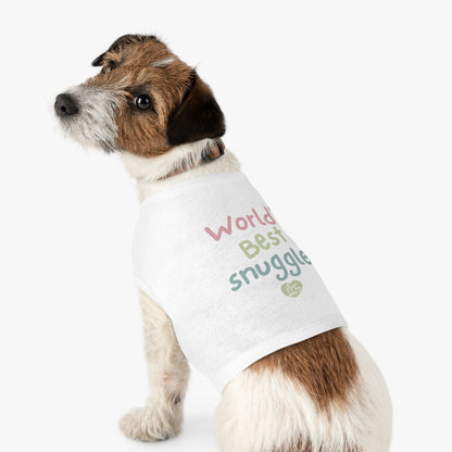 World's Best Snuggler Pet Tank Top