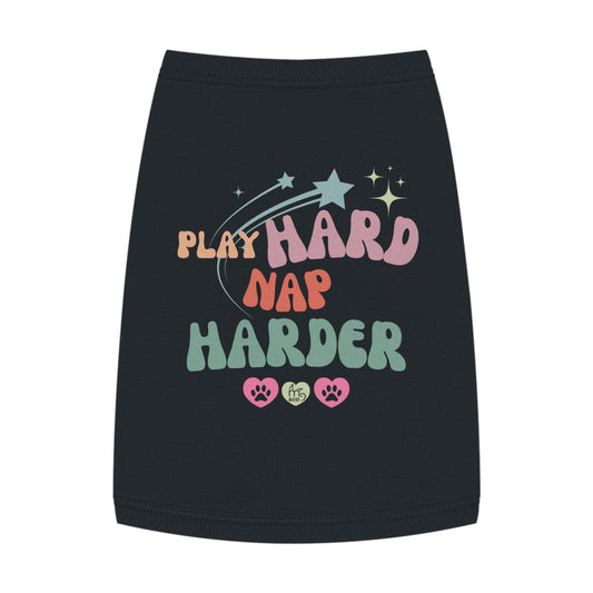 Play Hard Nap Harder Pet Tank Top