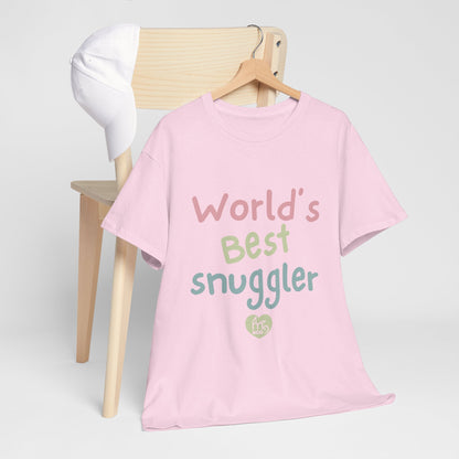 Word's Best Snuggler Unisex Heavy Cotton Tee