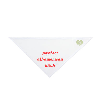 Pawfect All American Bitch Pet Bandana