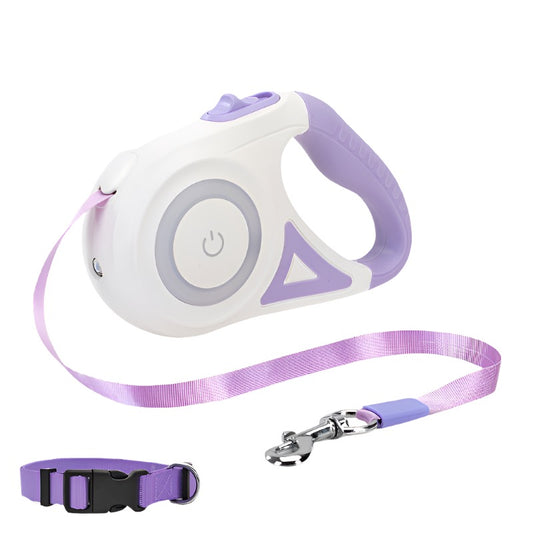 Radiance Rover Retractable Dog Leash and Collar