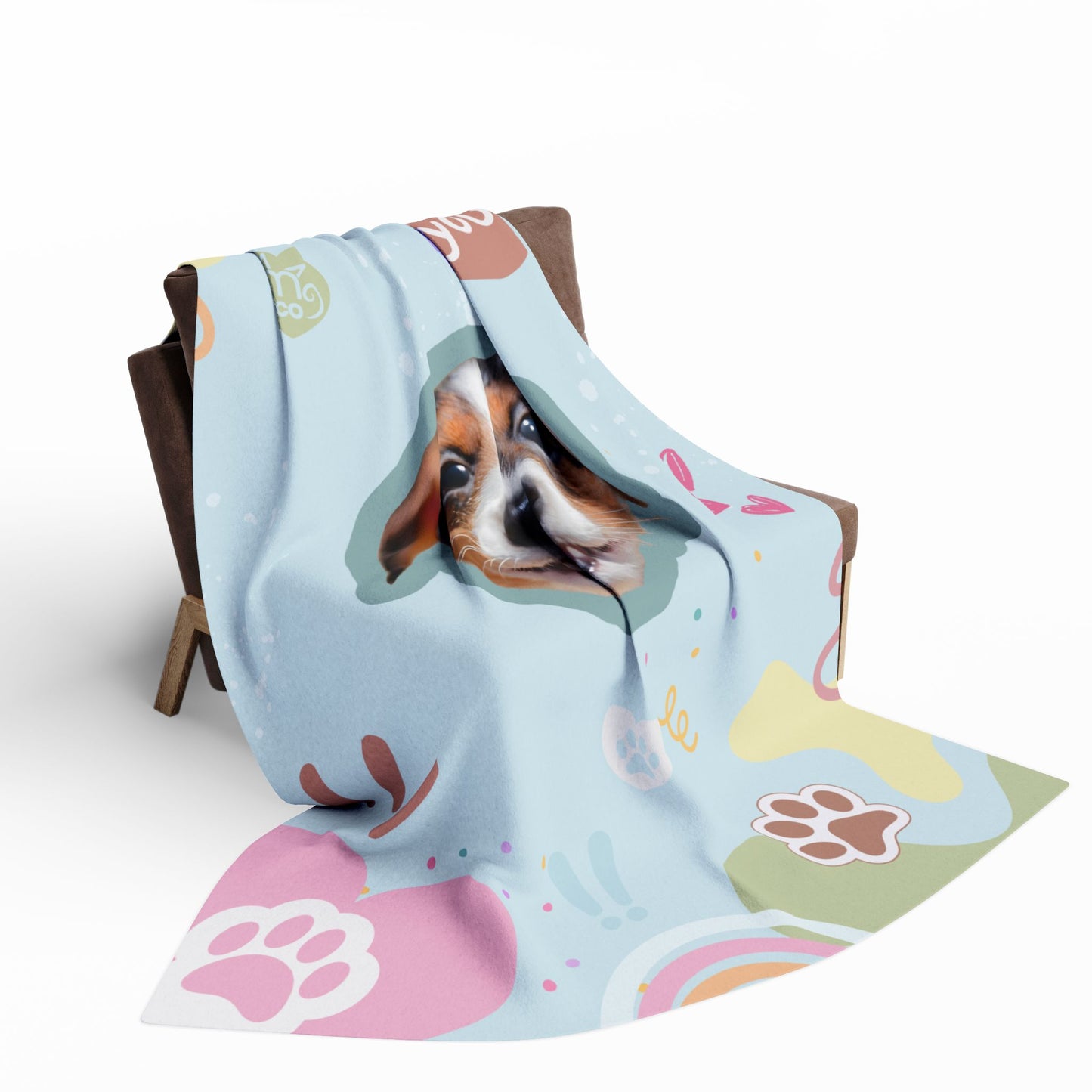 blanket personalized obsessed pet lover mochi co dog cat lover gift