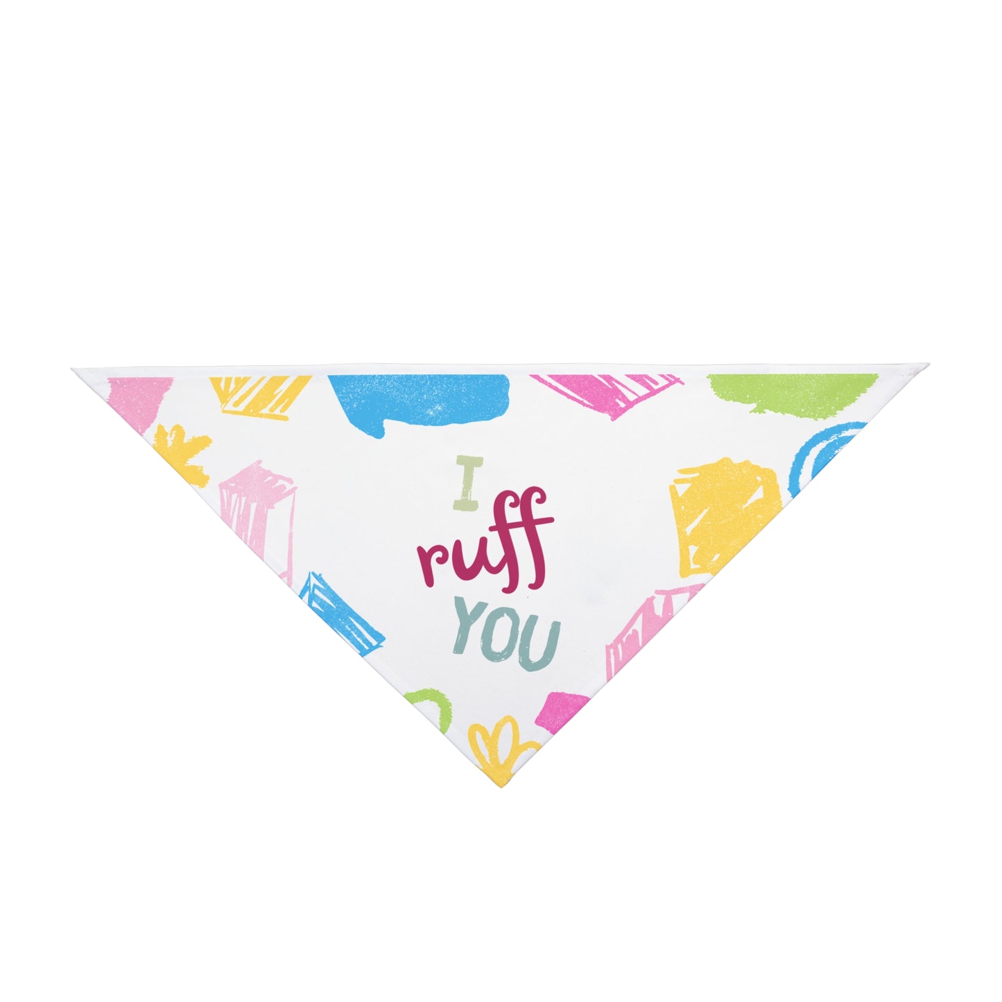 pet bandana i ruff you mochi co dog cat lover gift